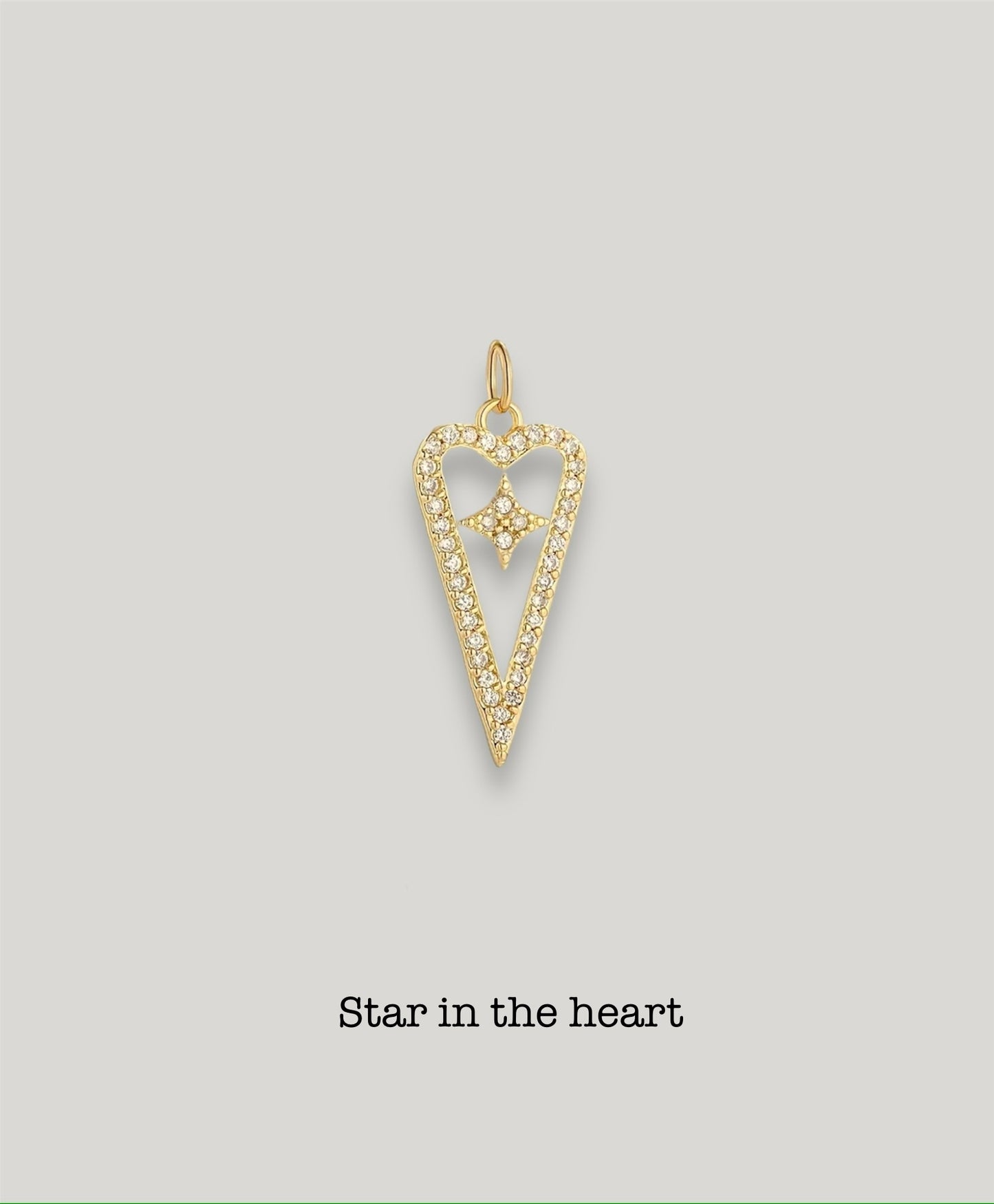 Enamel Heart Charm