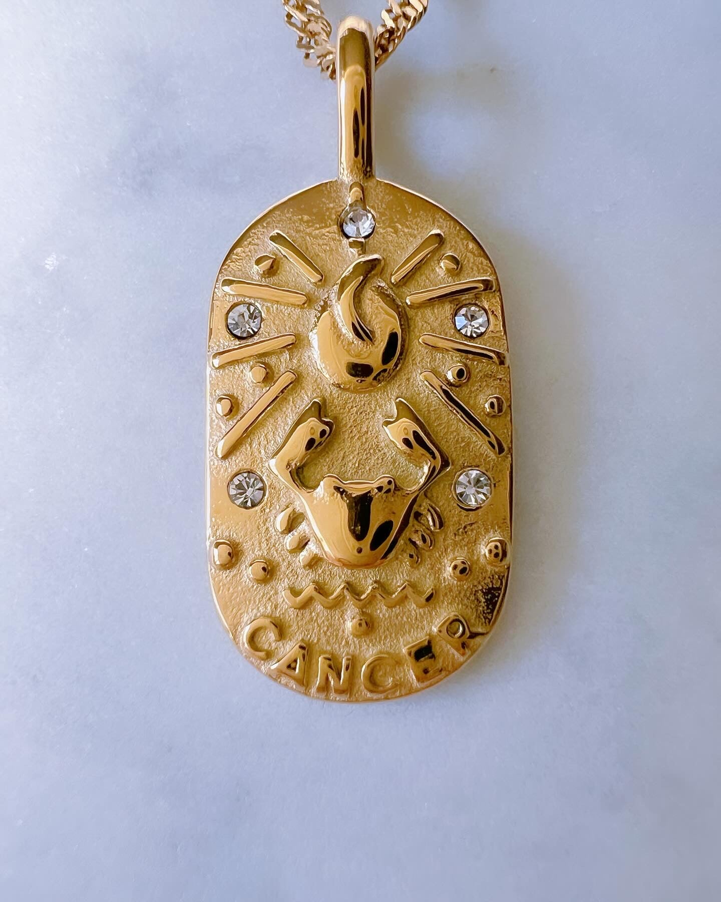 Zodiac Pendant Necklace