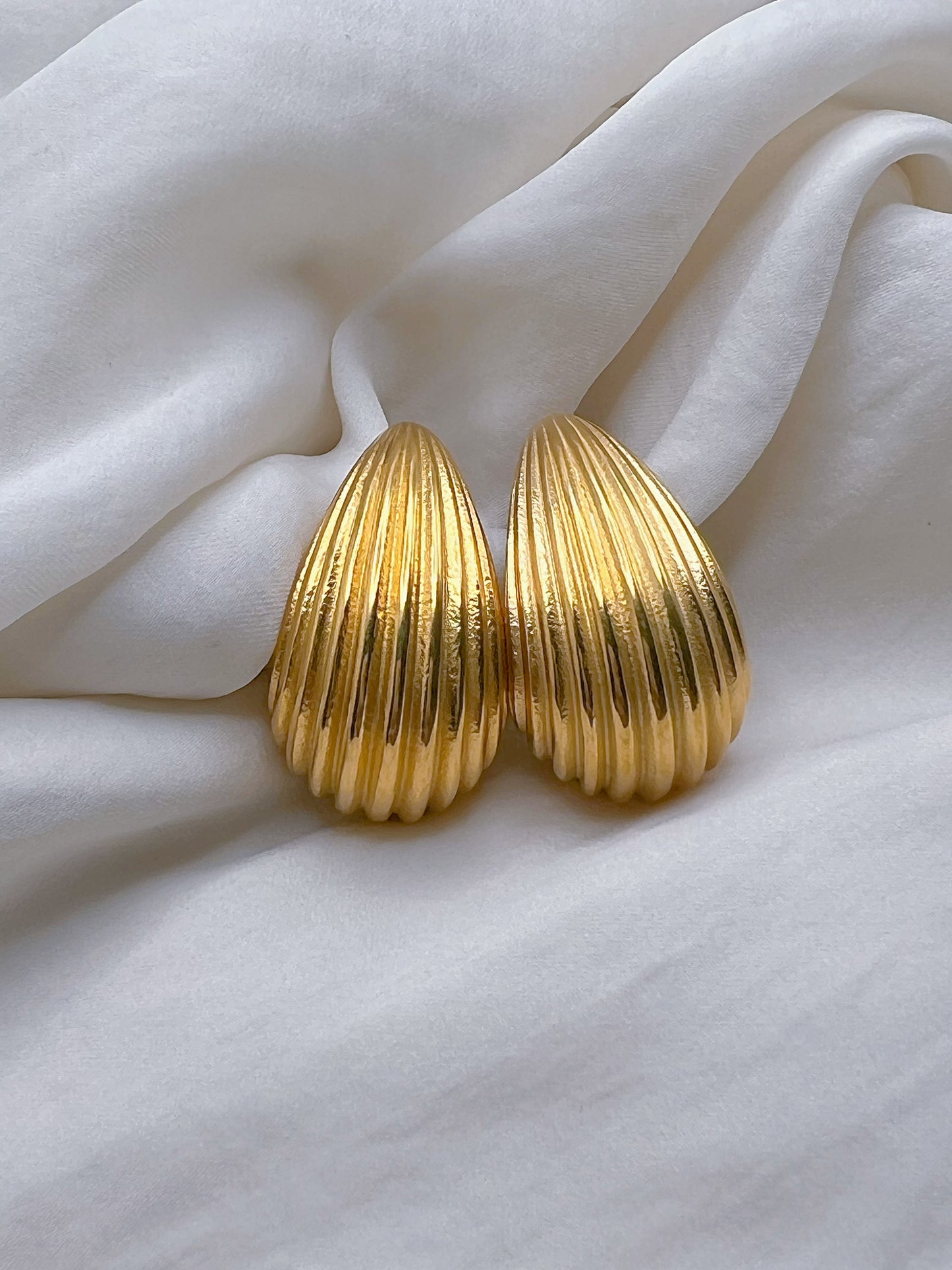 Texture Drop Earrings