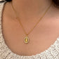 Virgin Mary necklace