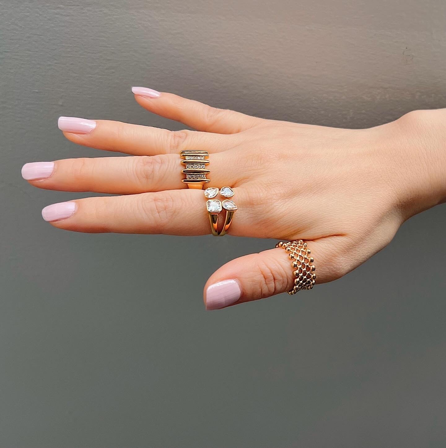 Stacking Dot Ring