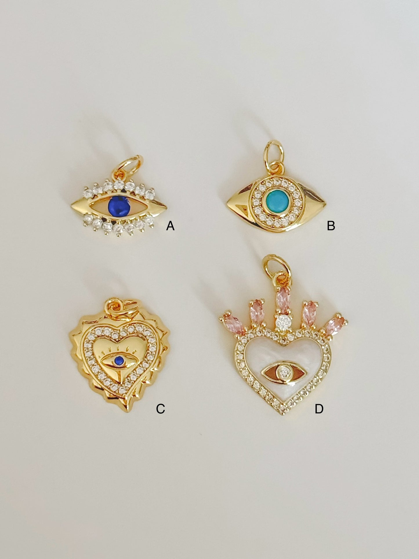 Evil eye charms