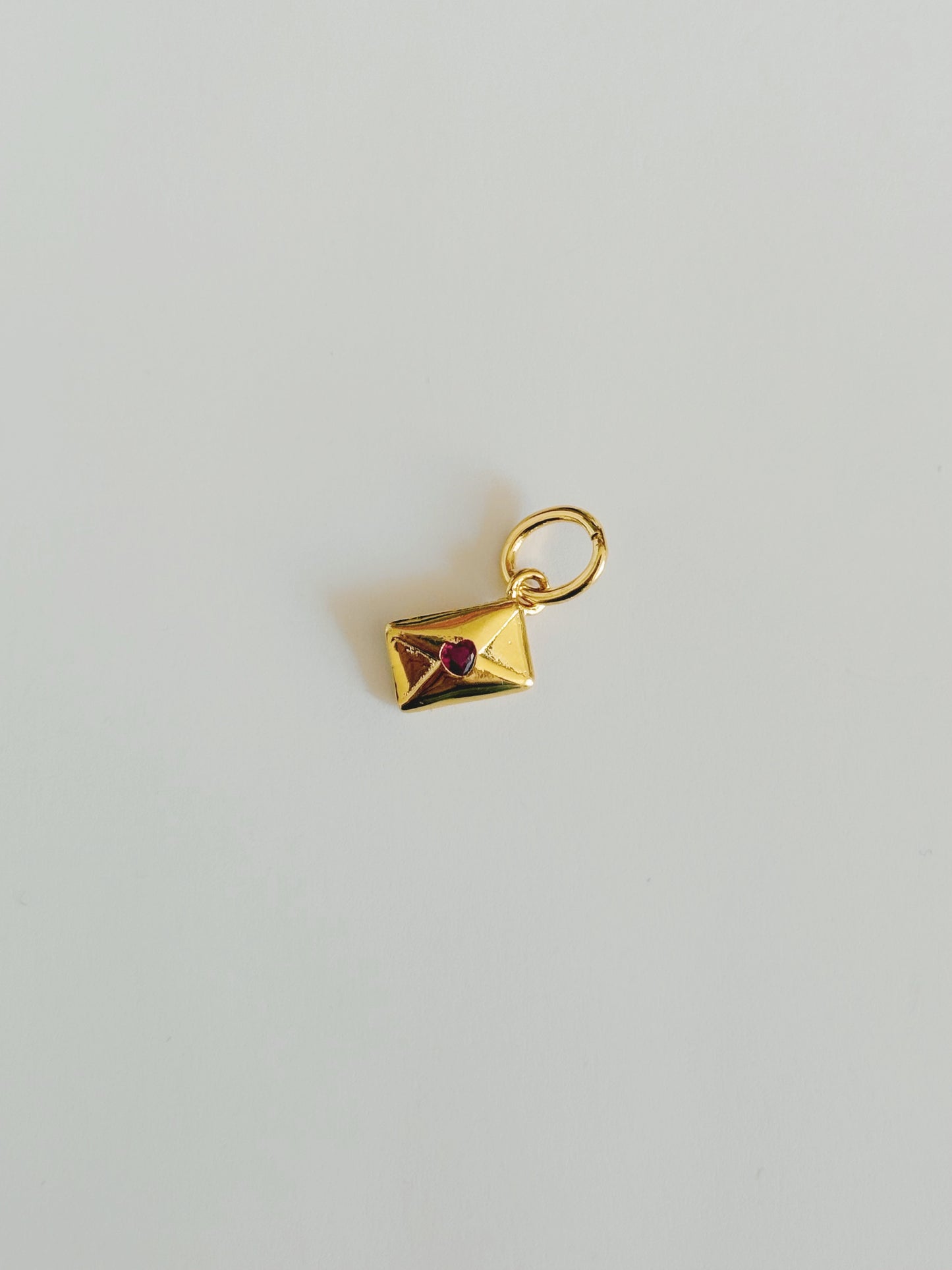 Mini love letter charm