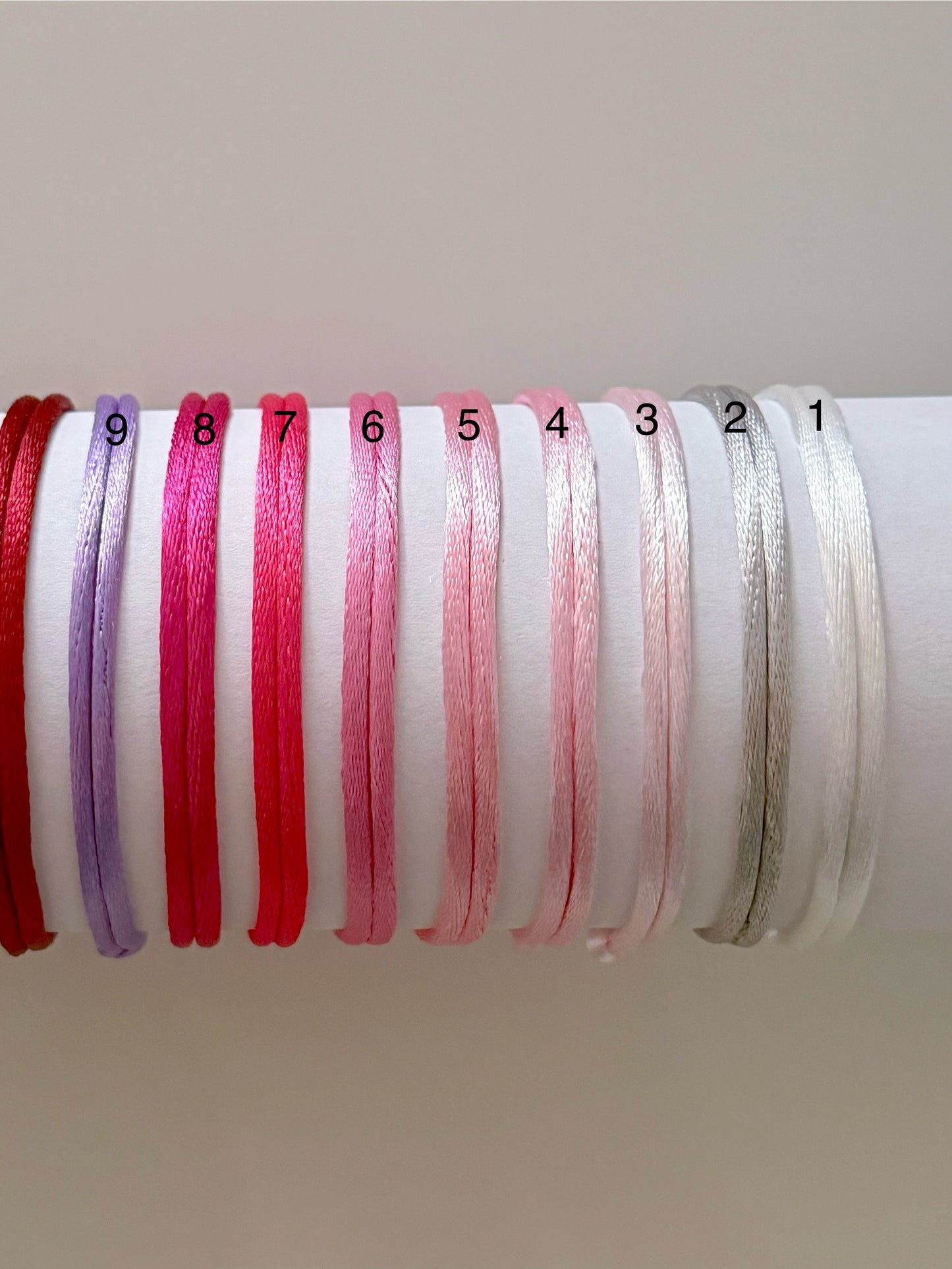 Initial Cord bracelet