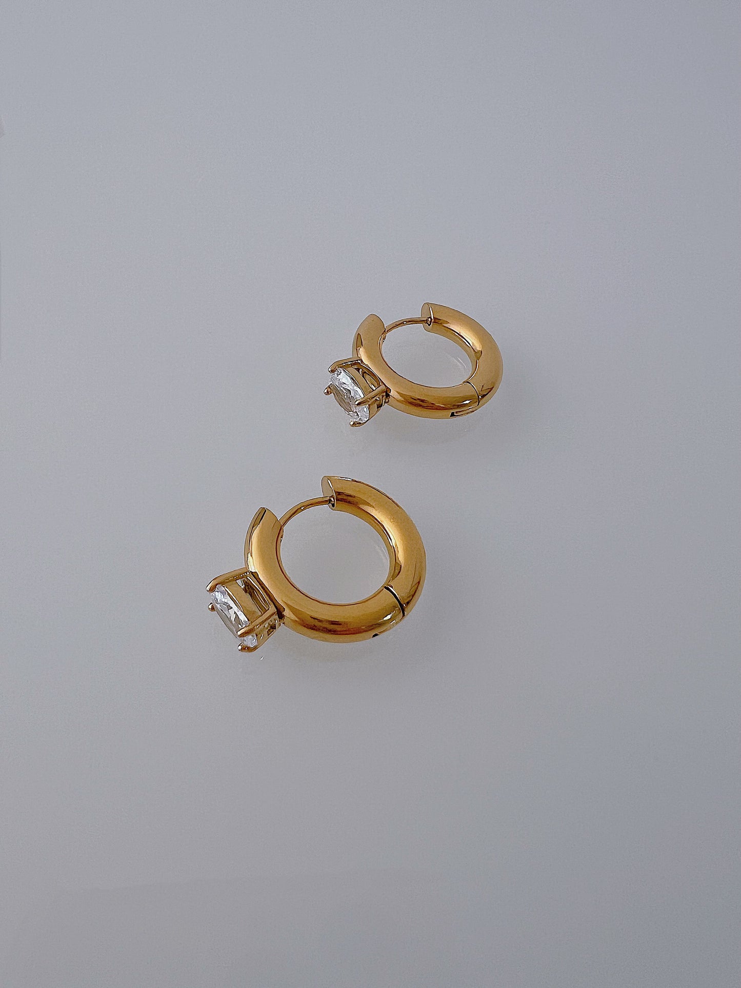 Oval Sparkle Chunky Huggies