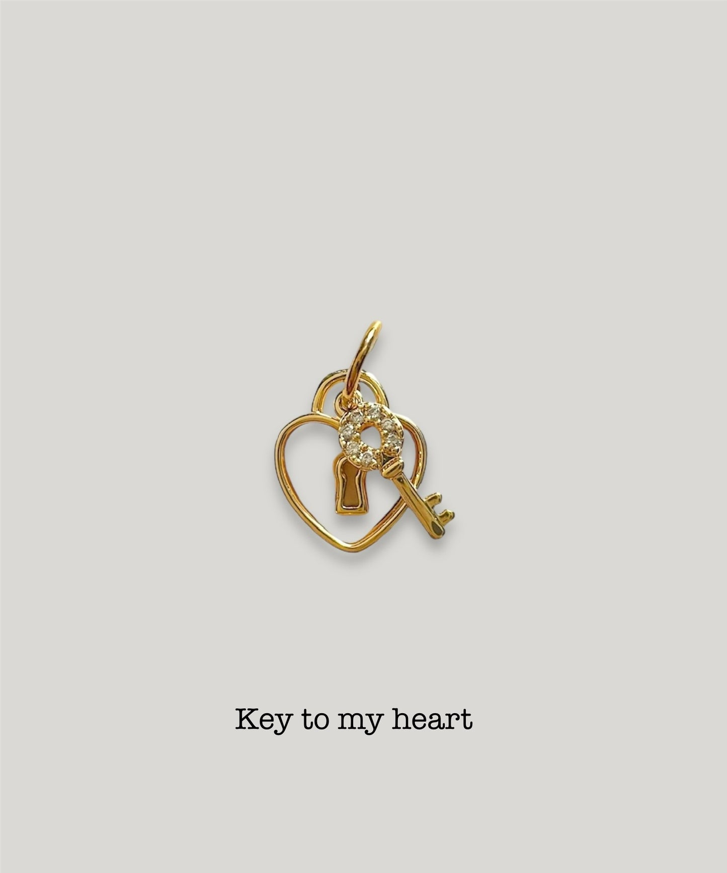 Enamel Heart Charm