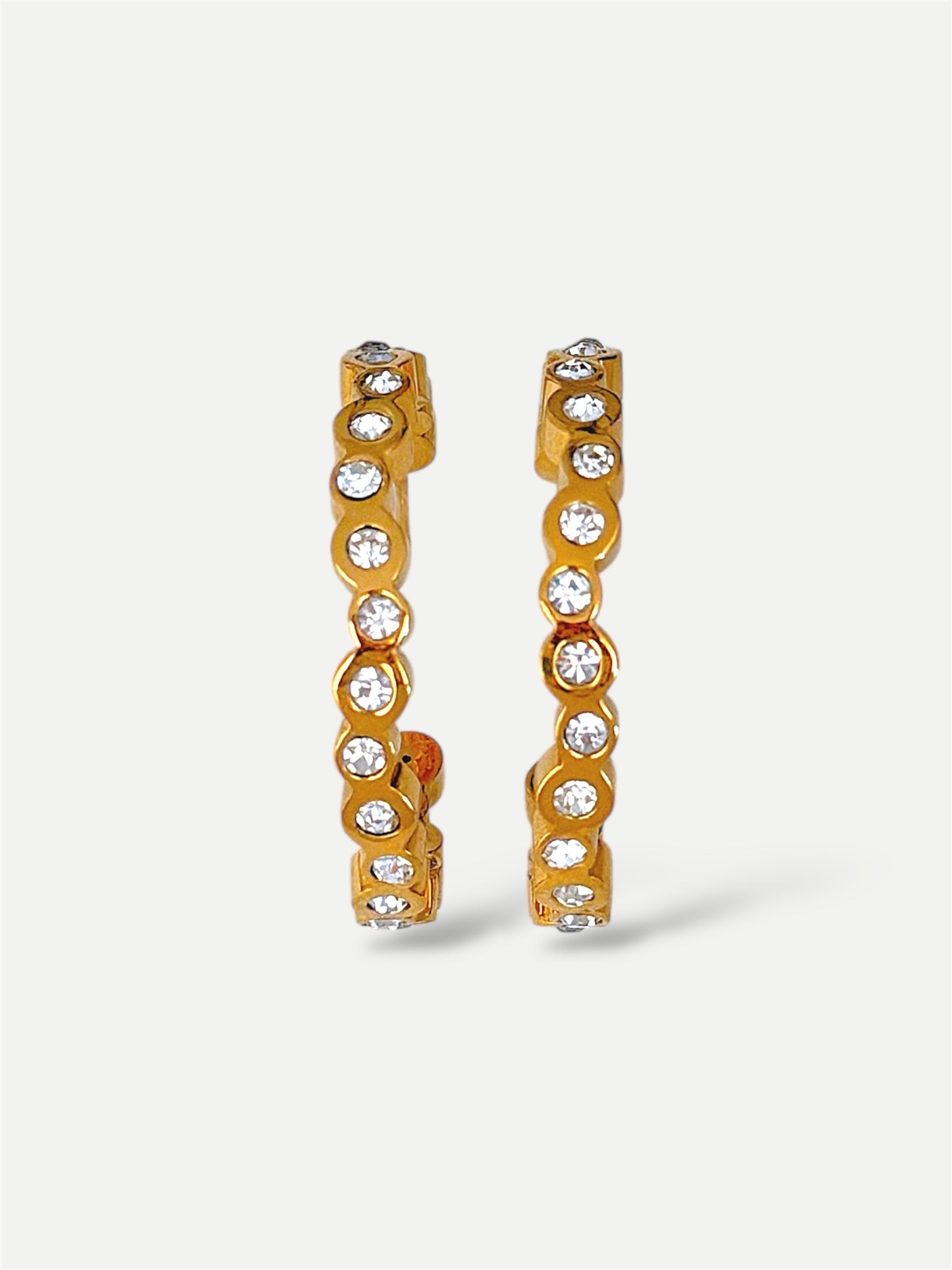 Cindy hoop earrings