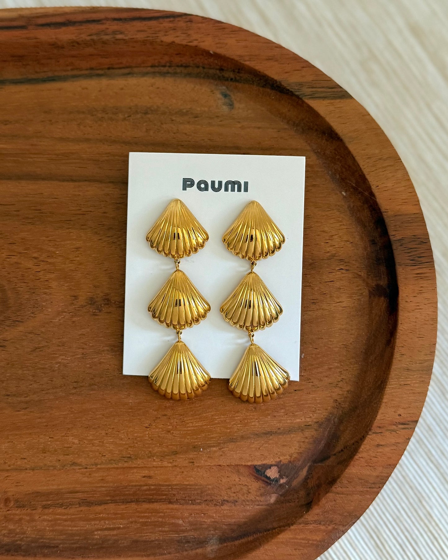 Dangle seashells earring