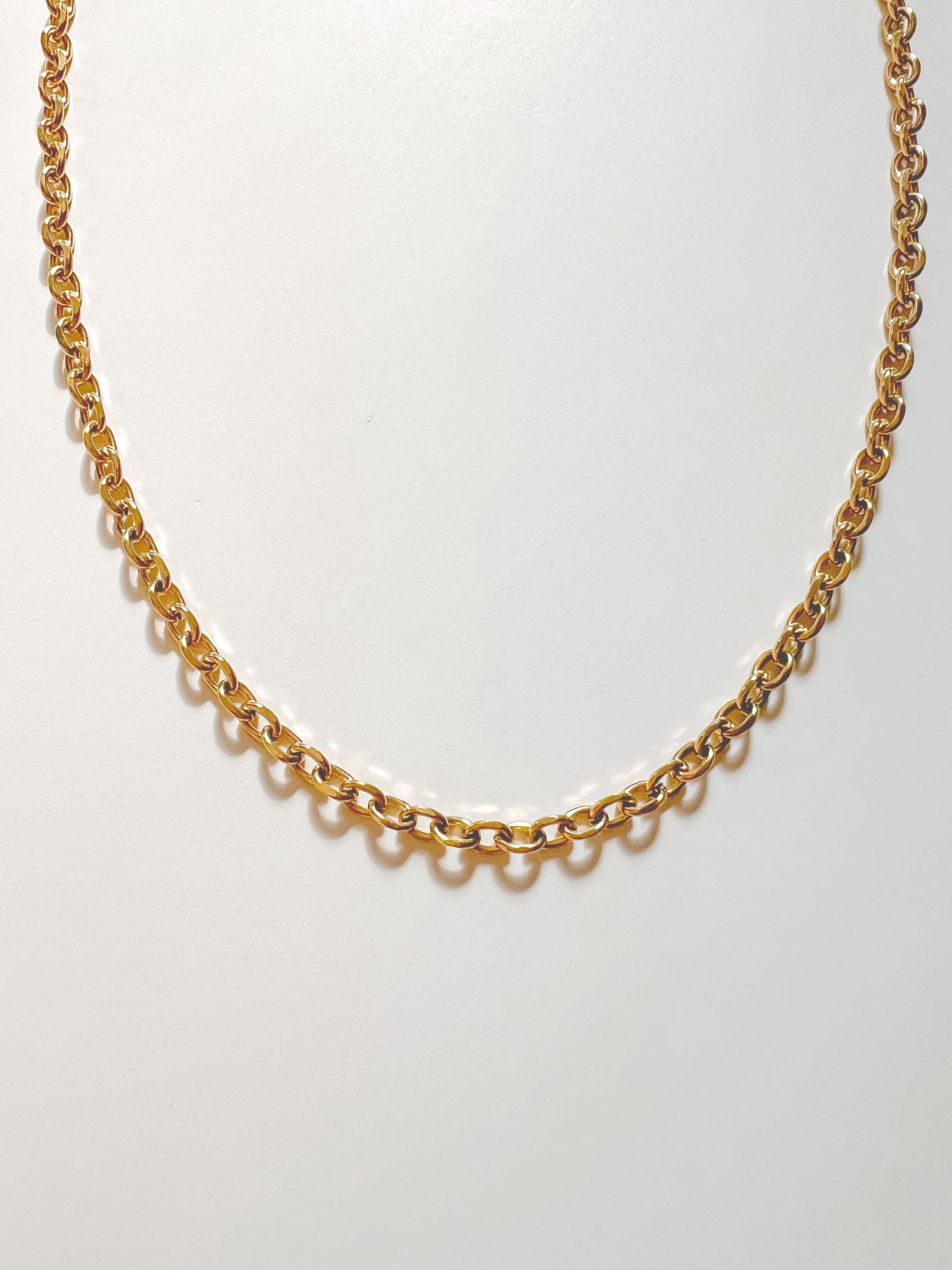 Rolo chain necklace