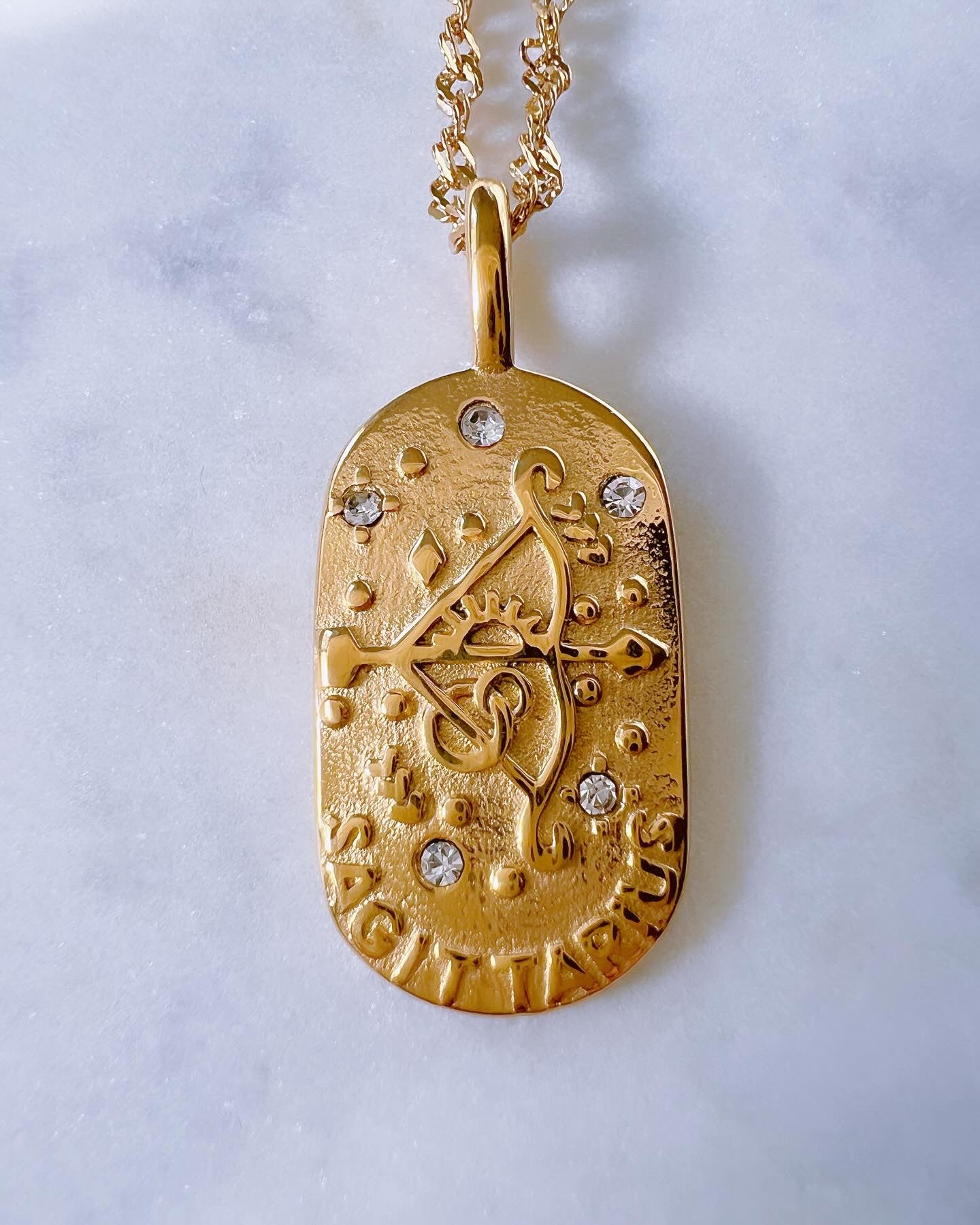 Zodiac Pendant Necklace