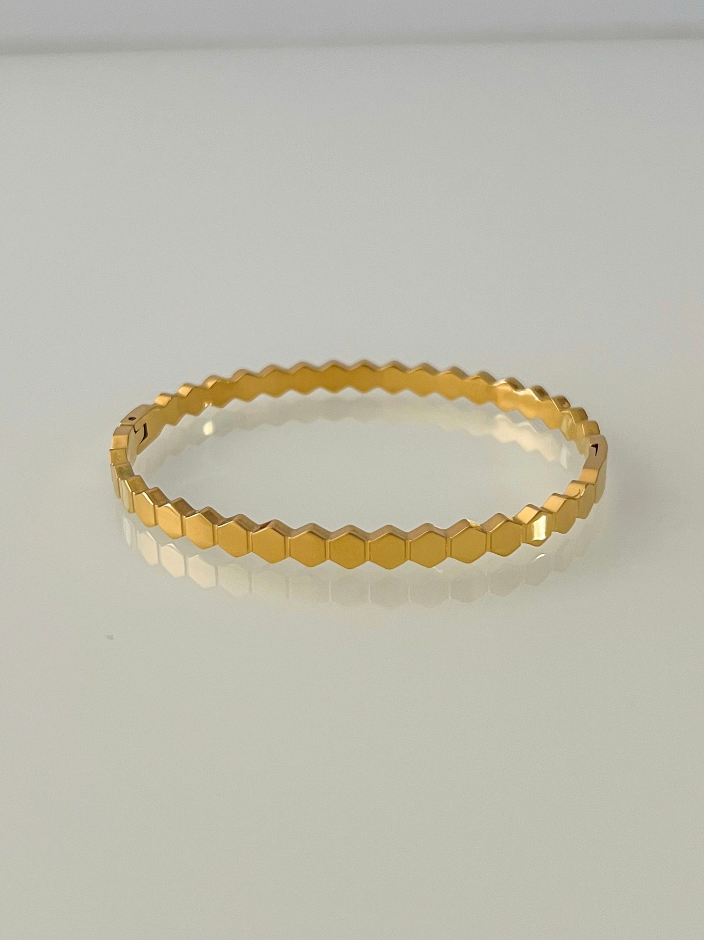 Hexagon Bangle