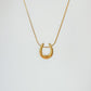 Horseshoe necklace