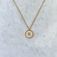 Round Medallion Necklace
