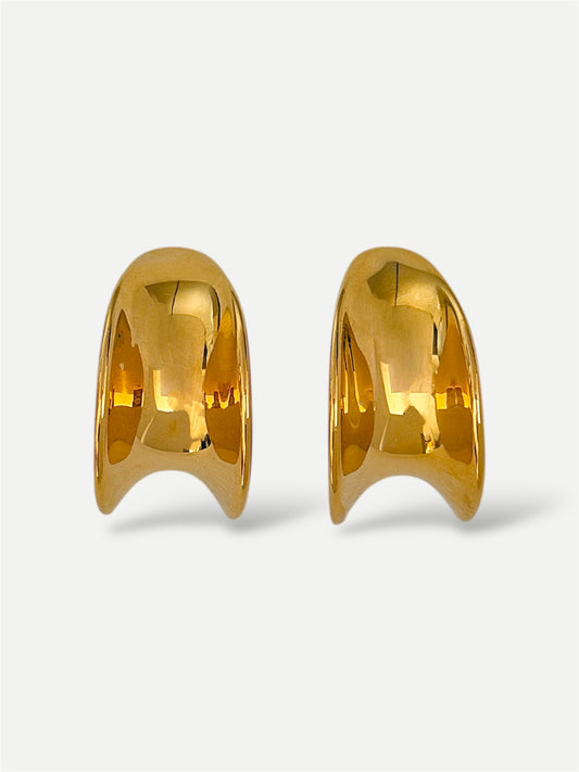 Curved earrings