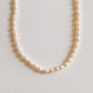 Pearl choker necklace