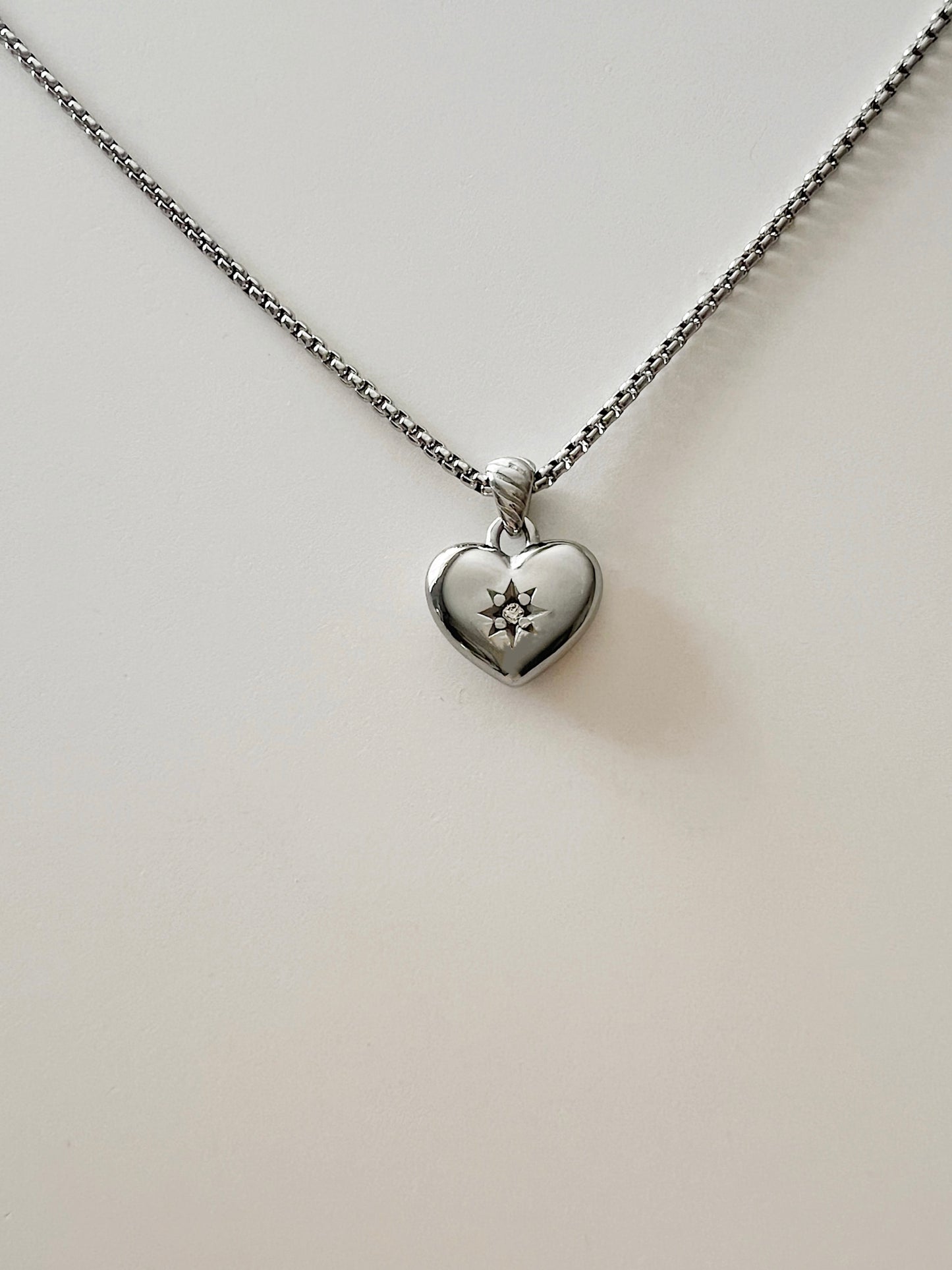 Puffy Heart Necklace
