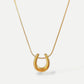 Horseshoe necklace