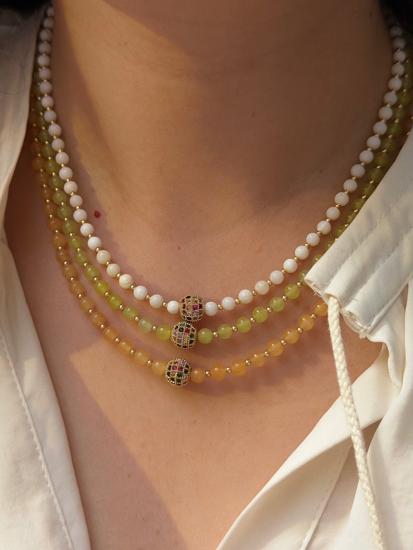 Lizbeth beads necklace