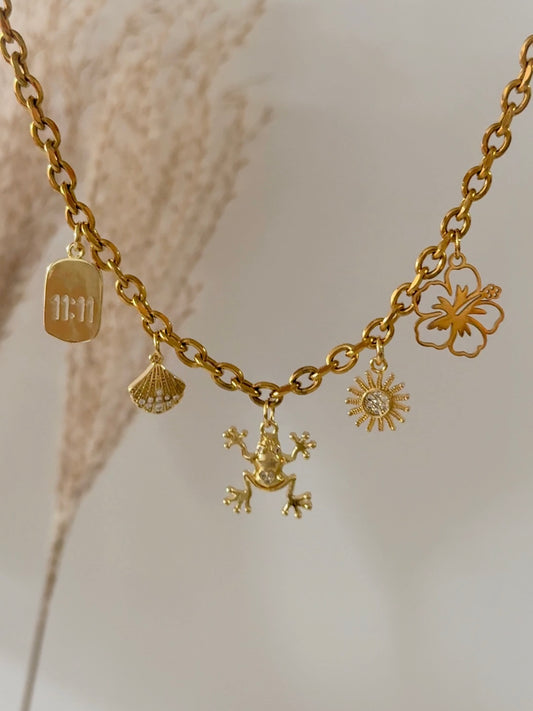 Como el coqui necklace