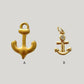 Sea life charms: anchor