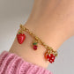 Strawberry lover bracelet