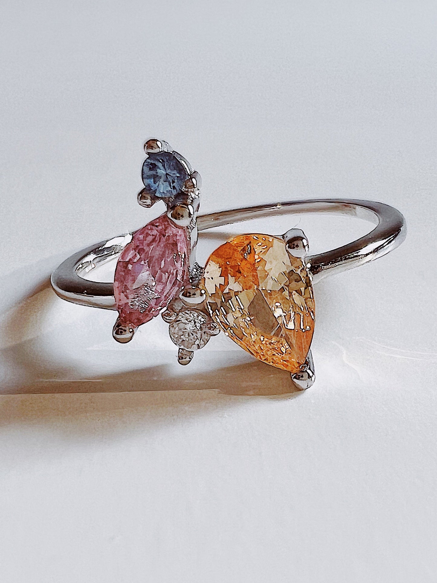 Lovely Marquise Pear Ring (925 Sterling Silver)