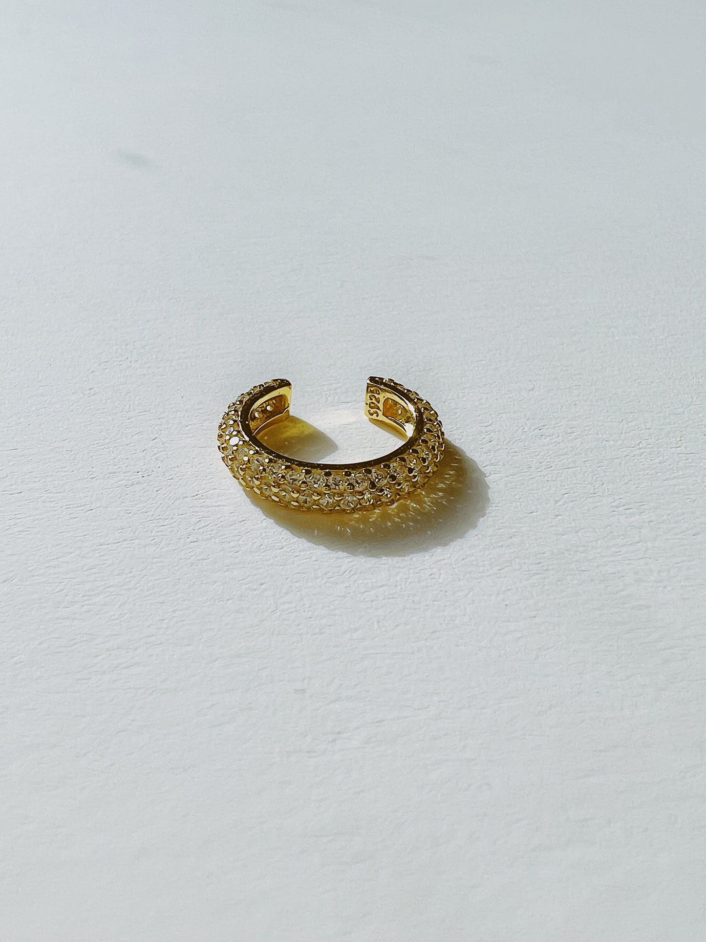 Alya Ear cuff, single piece (925 Sterling Silver)