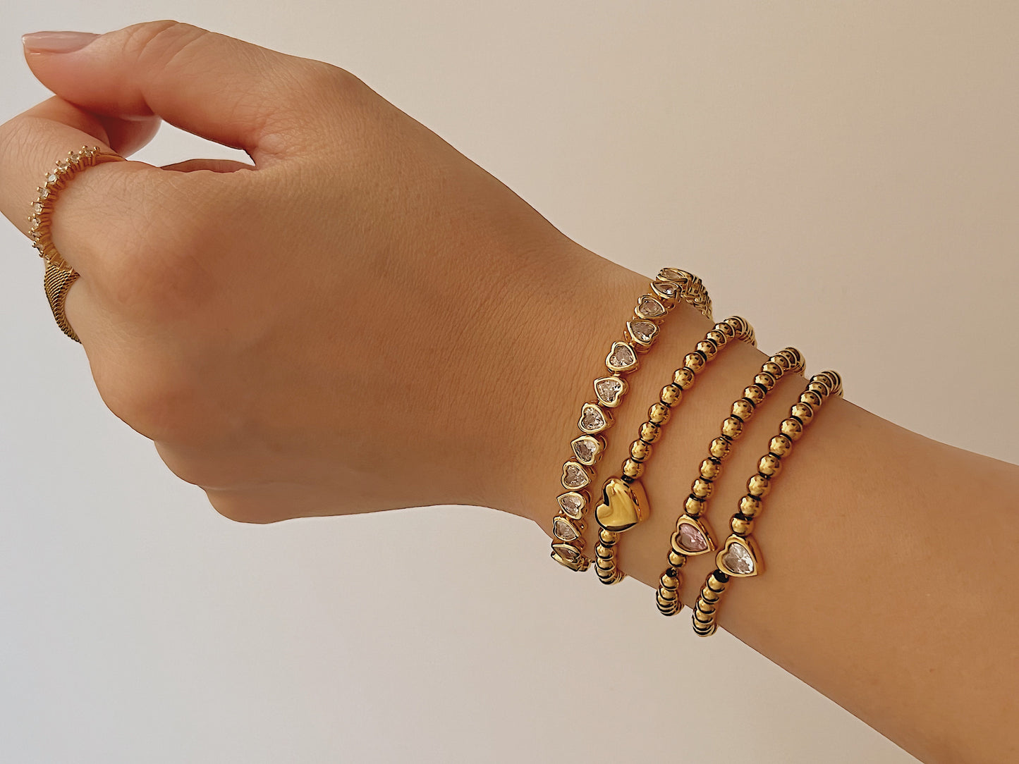 Golden Bead Bracelet