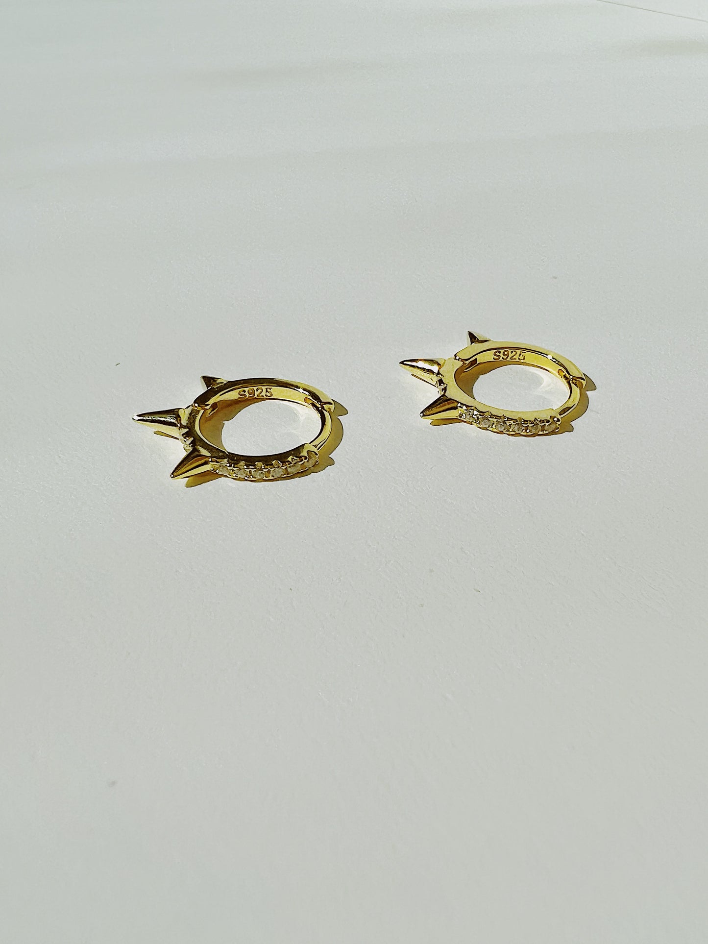 Candela Huggies Earrings (925 Sterling Silver)