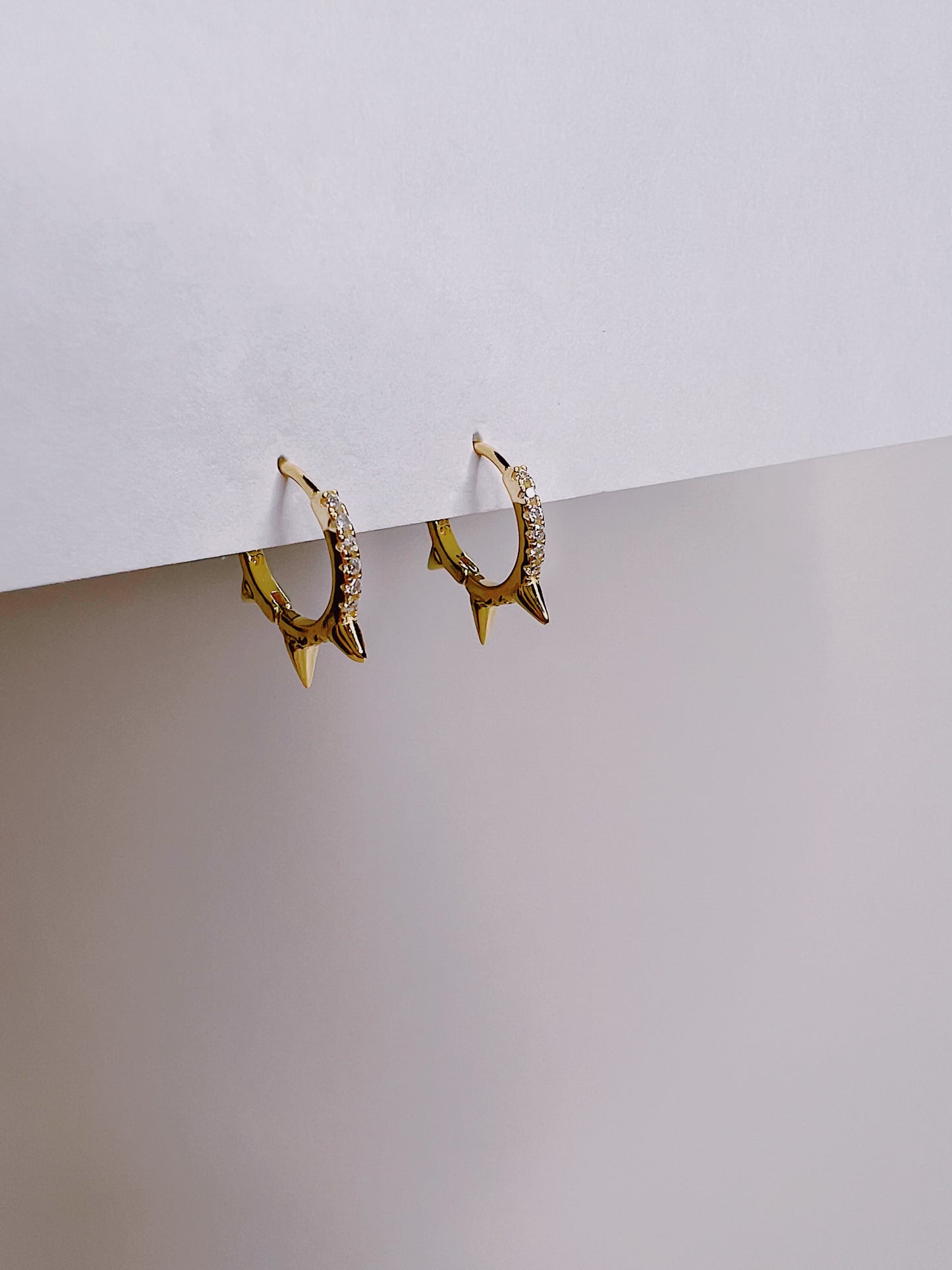 Candela Huggies Earrings (925 Sterling Silver)