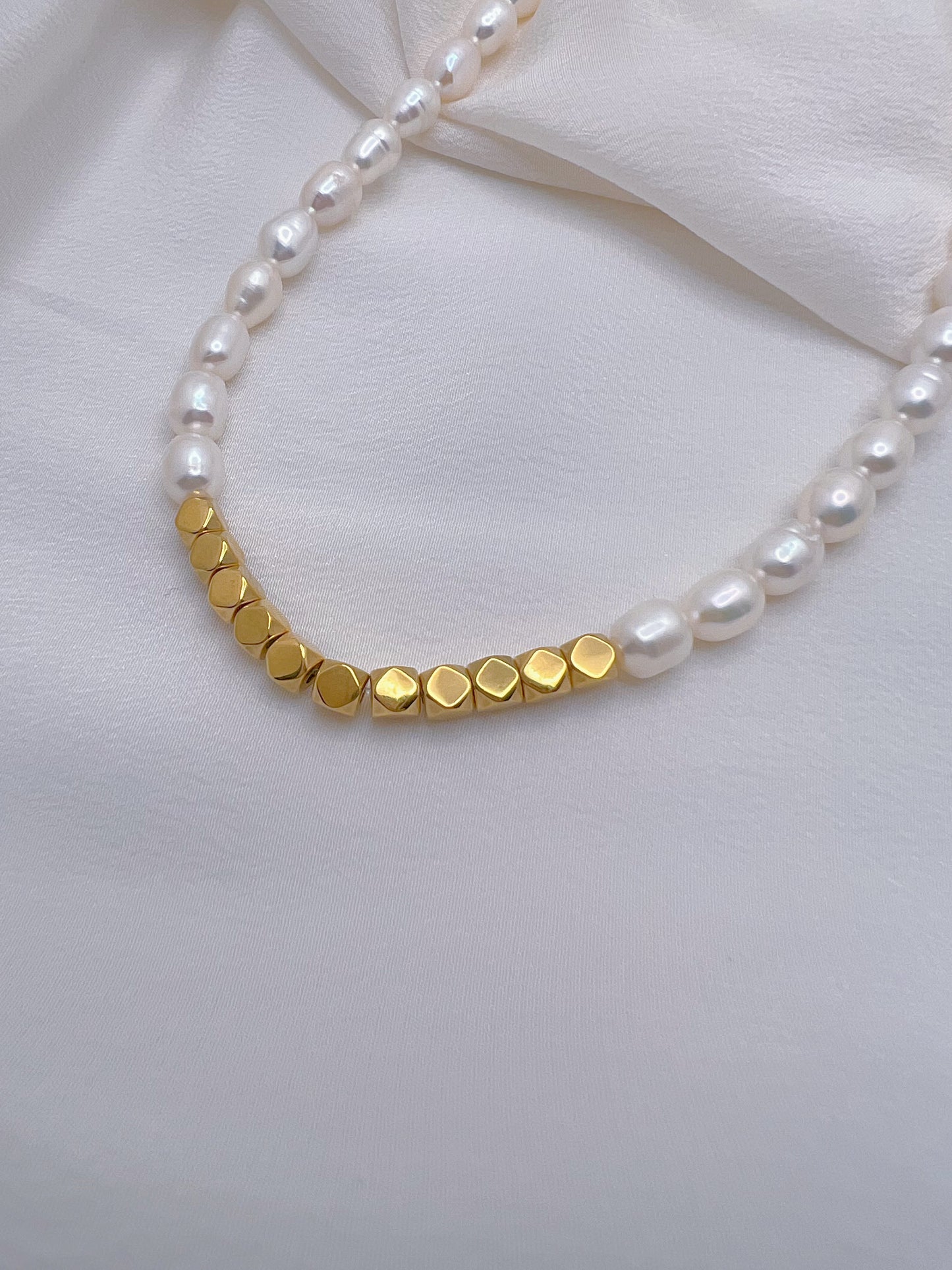 Tami Pearl Choker Necklace - Paumi