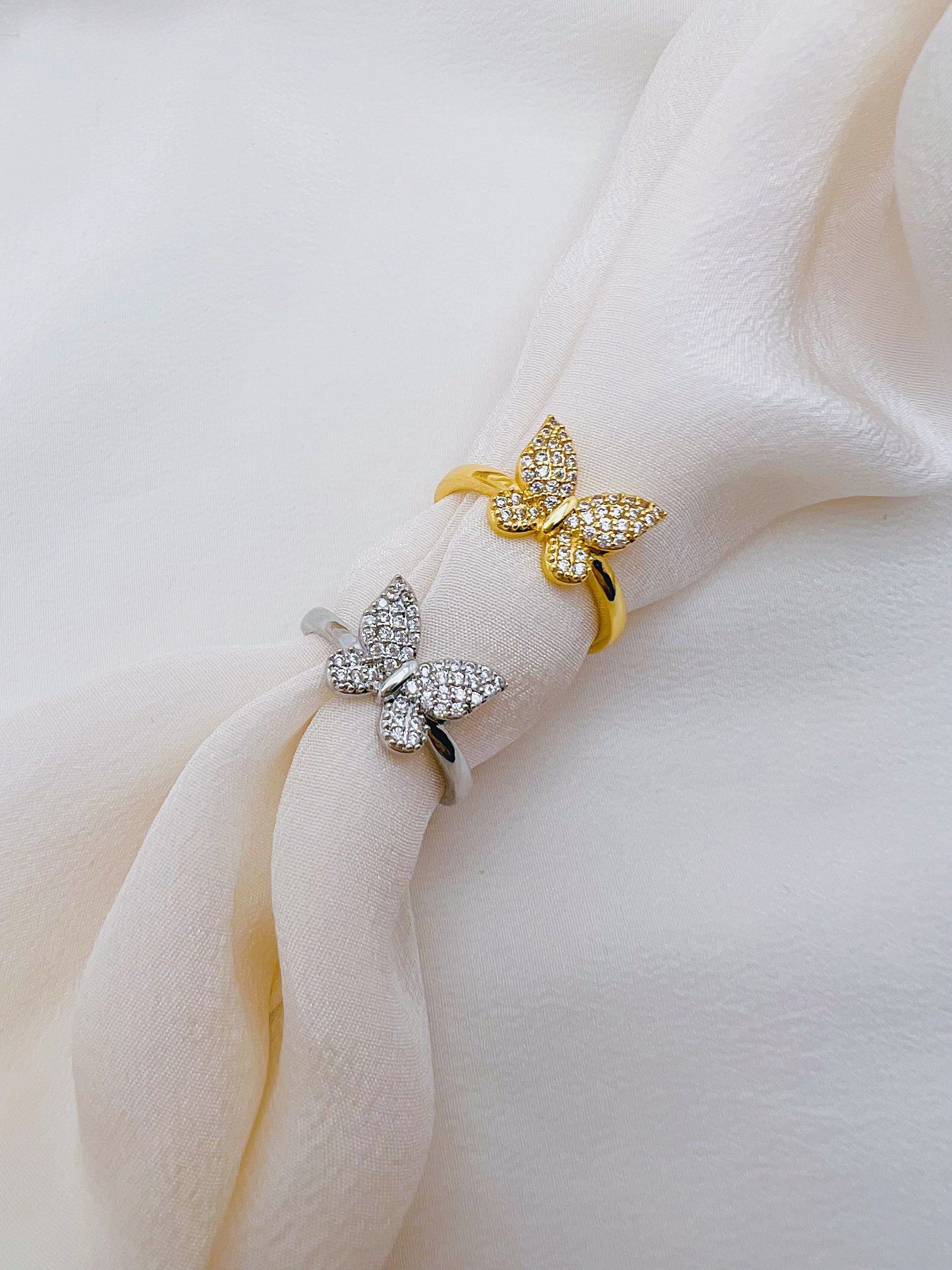 Butterfly Open Ring - Paumi