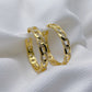 Chain Hoop Earrings - Paumi