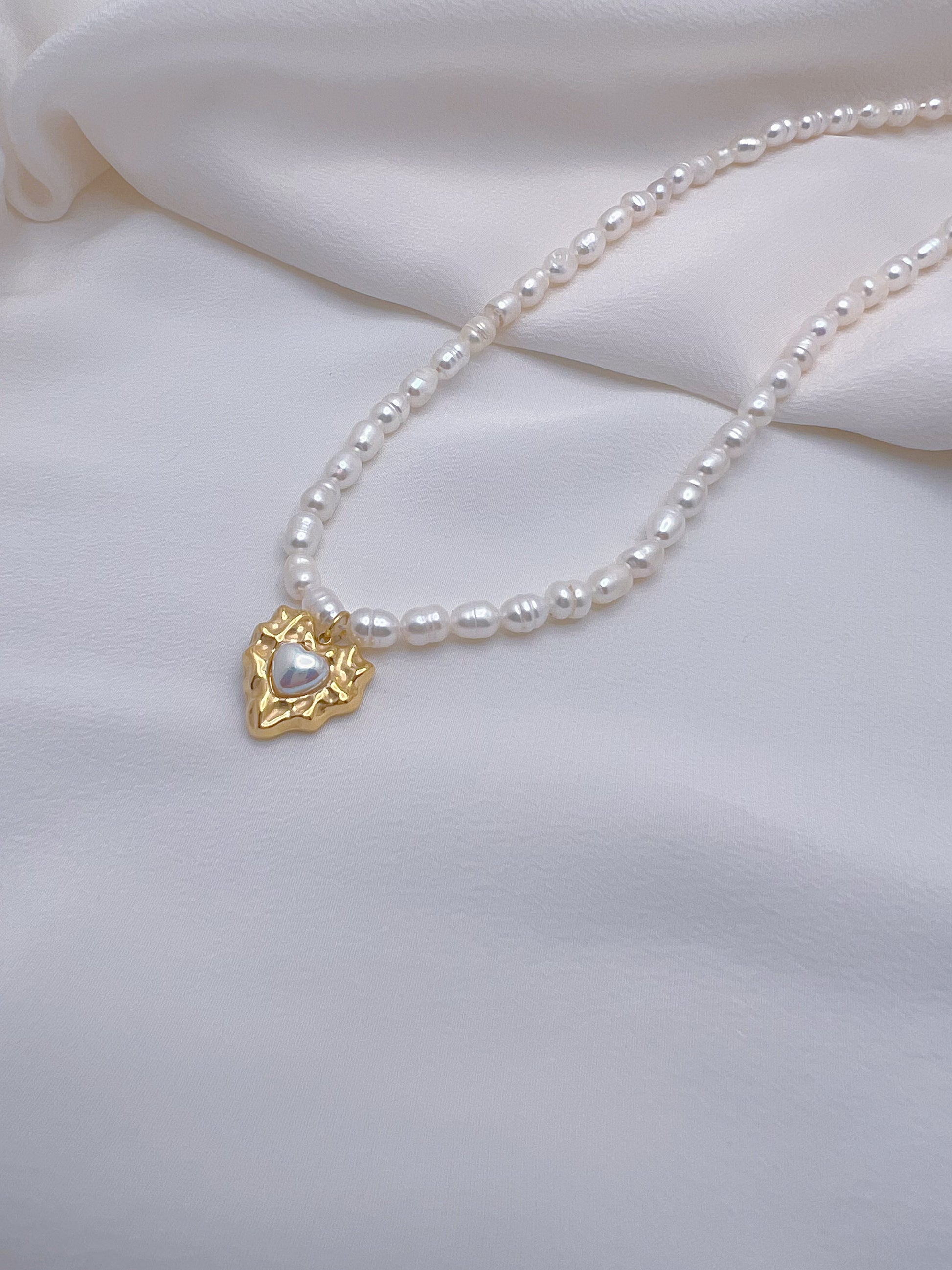 Lumi Pearl Choker Necklace - Paumi